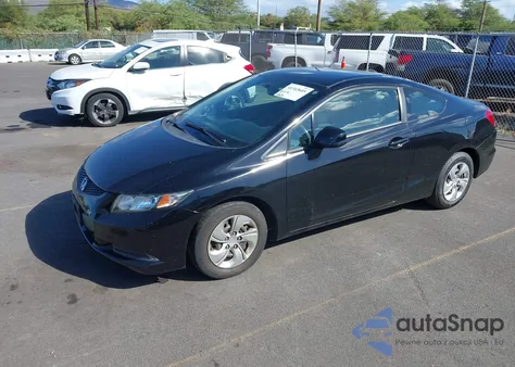 2013 Honda Civic Lx из США, поврежденный, VIN 2HGFG3B53DH527386